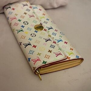 Louis Vuitton Multicolor Monogram Wallet genuine